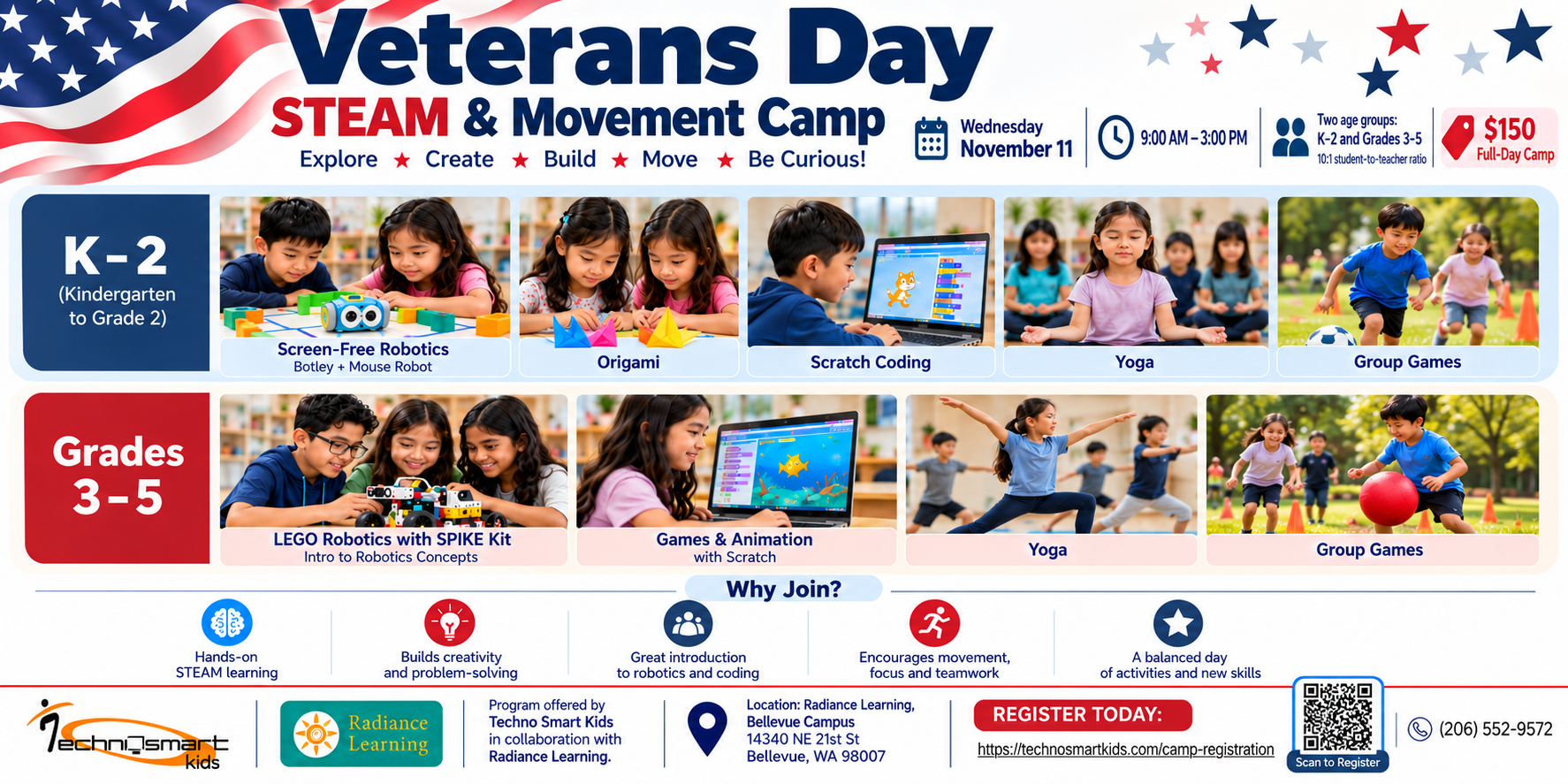Veterans day camp